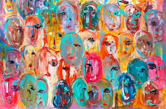 Bunte Wandbilder| Hochwertige Kunstdrucke und Leinwandbilder